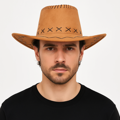 Chapeau Cowboy en Denim - Lone Rider