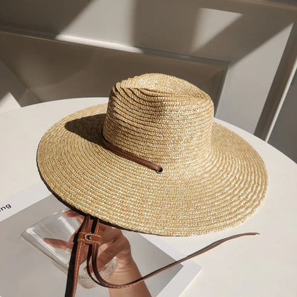 Chapeau de Paille à bande Femme - Alba