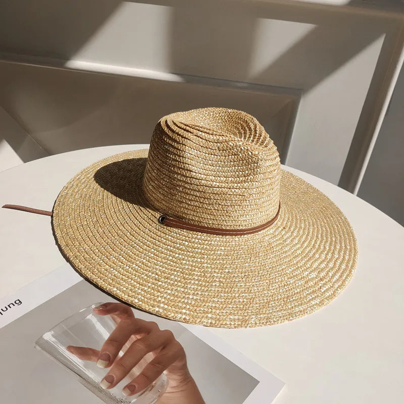 Chapeau de Paille à bande Femme - Alba