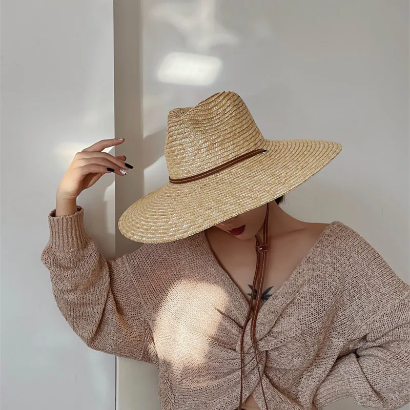 Chapeau de Paille à bande Femme - Alba