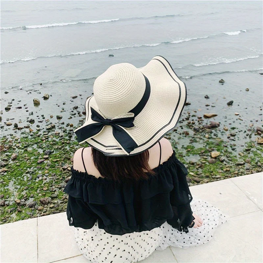 Chapeau de Paille à nœud Femme - Nova