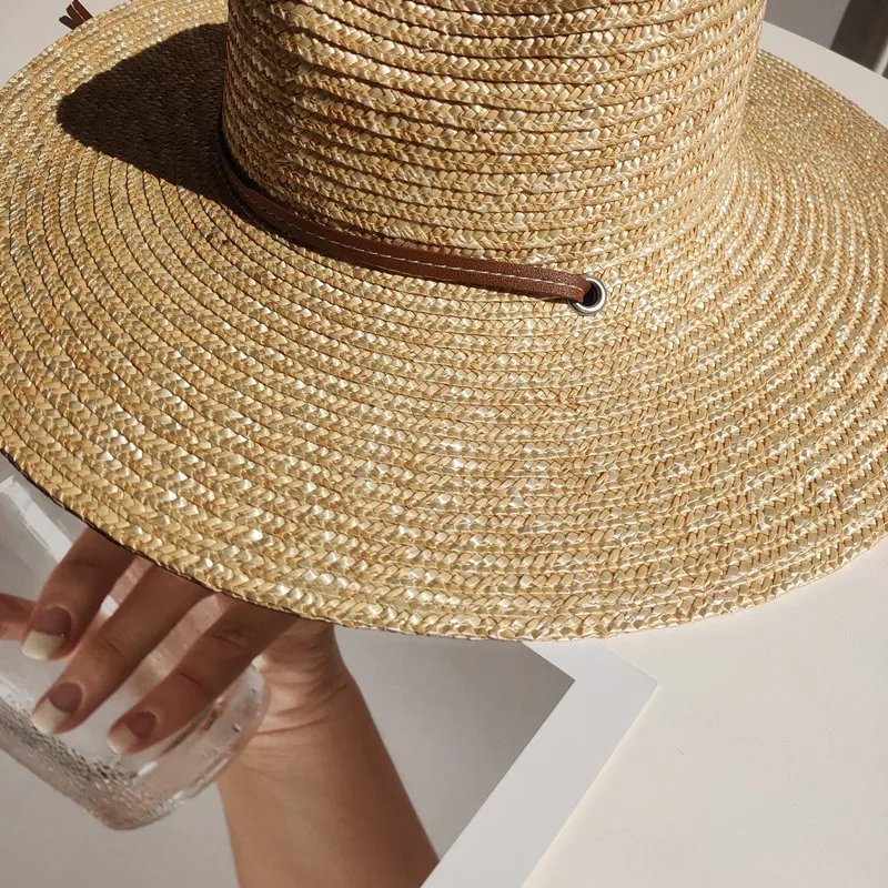 Chapeau de Paille à bande Femme - Alba