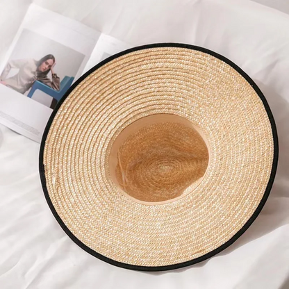 Chapeau de Paille à bande Femme - Alba
