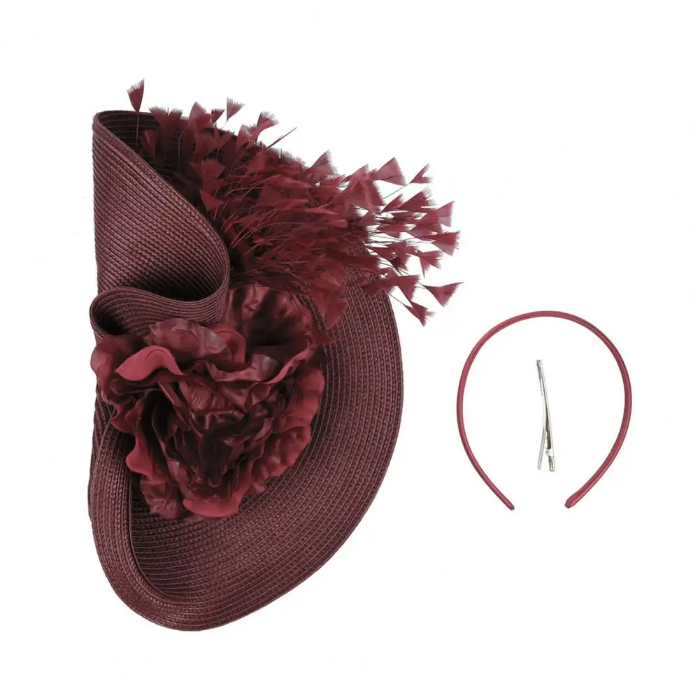 Chapeau de Mariage Fleur Femme - L'Élégance