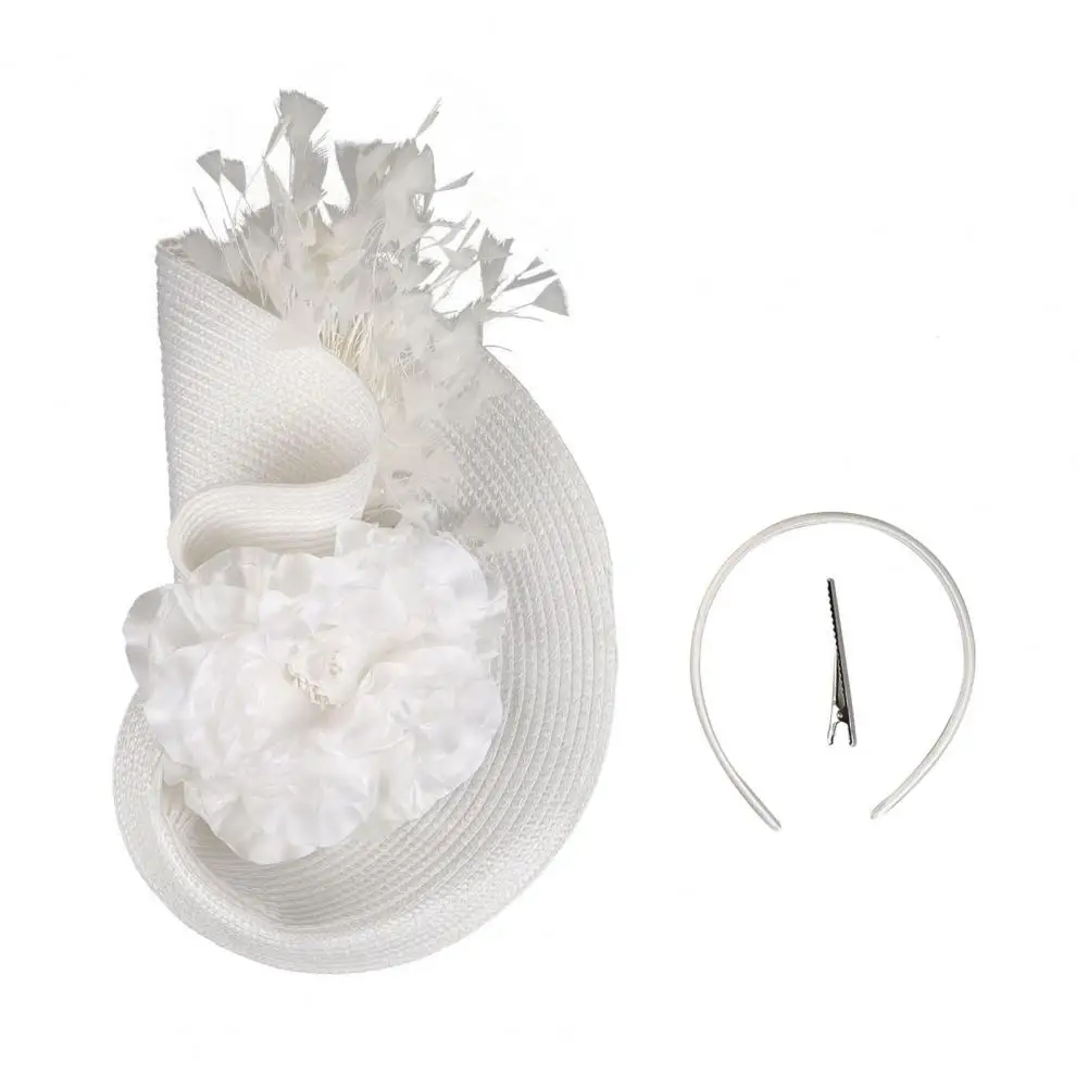 Chapeau de Mariage Fleur Femme - L'Élégance