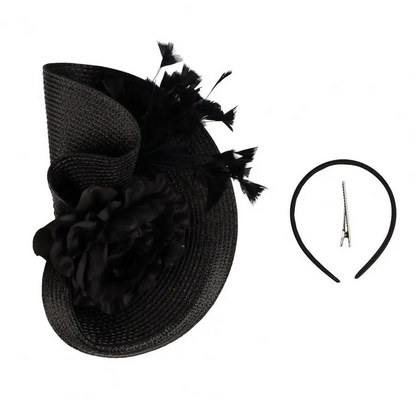 Chapeau de Mariage Fleur Femme - L'Élégance