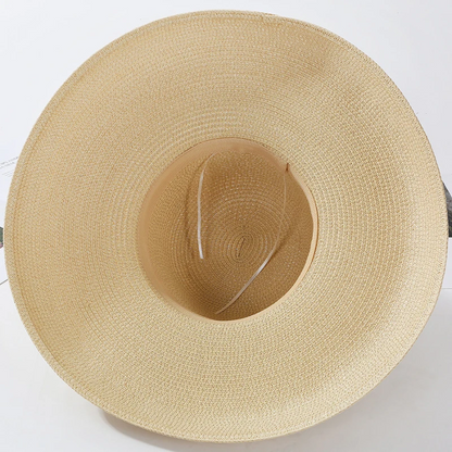 Chapeau de Paille tressé Femme - Calista