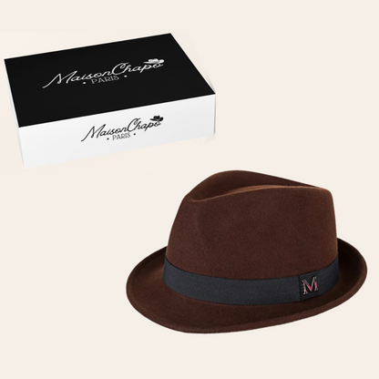 Chapeau Fedora en Coton Feutré - Le Classique