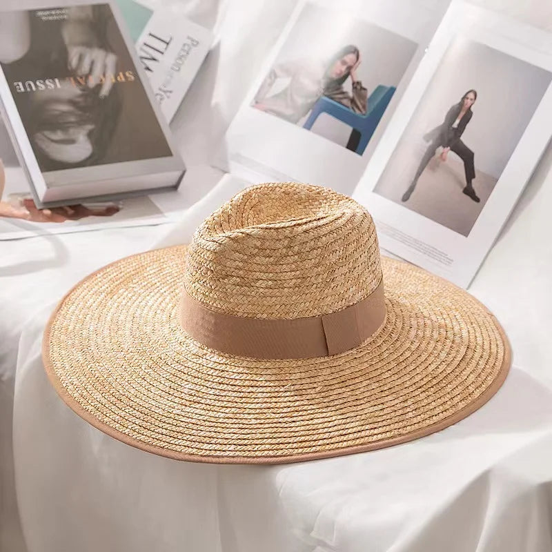 Chapeau de Paille à bande Femme - Alba