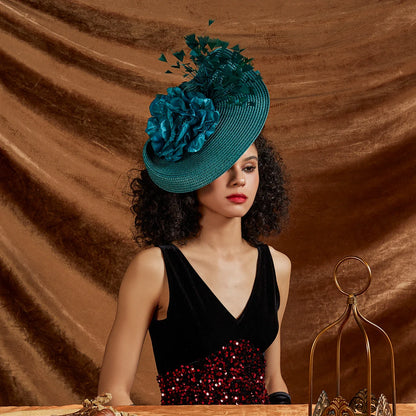 Chapeau de Mariage Fleur Femme - L'Élégance