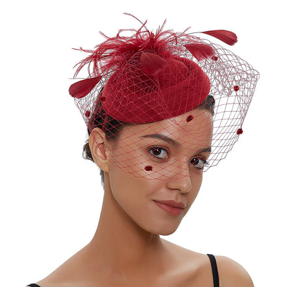 Chapeau de Mariage Fascinator Femme - Princesse du Jour