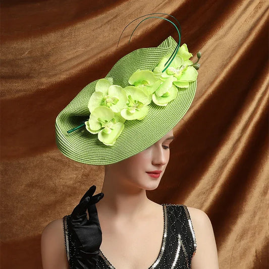 Chapeau de Mariage Fleur Femme - Un Jour Parfait